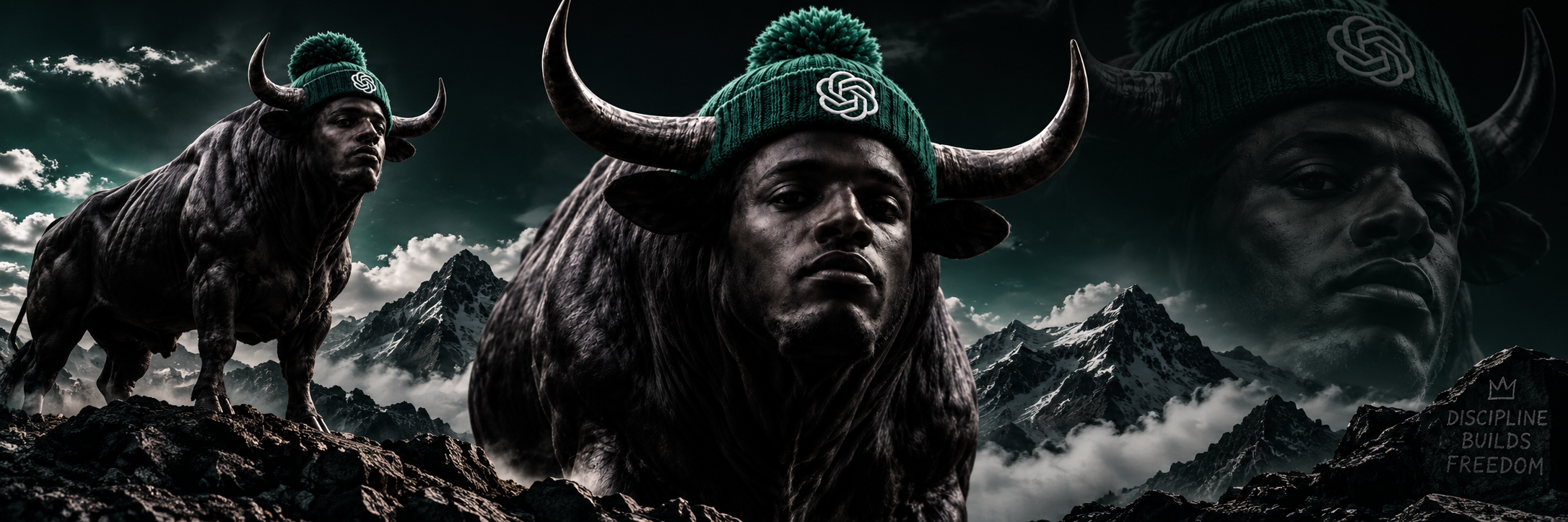 BULLGPT dark mountain banner